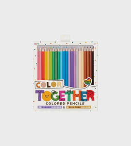 Toys Games For Kids: Colour Together Coloured Pencils | Set of 24