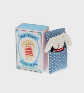 Mini Bunny In A Little Box | Soft Toy