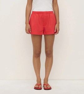 Shorts: Assembly Label | Everyday Poplin Short | Chilli