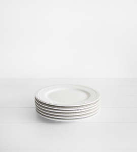 Perla Side Plate | White