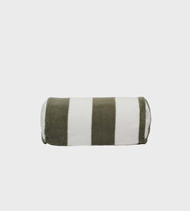 Underwear: SunnyLife | Inflatable Beach Pillow The Vacay | Olive Stripe