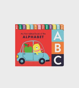 Childrens Books: My First Tabbed Book of Alphabet