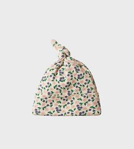 Nature Baby | Cotton Knotted Beanie | Briarwood Print
