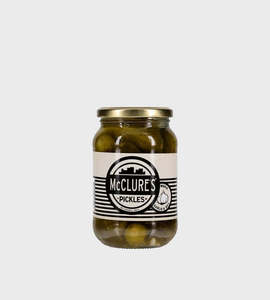 Pantry: McClure's Garlic & Dill Whole Pickles 500g