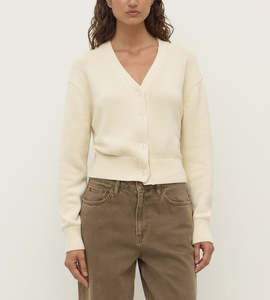 Clothing: Assembly Label | Meri Knit Cardigan | Cream