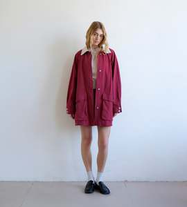 Commonplace | Down the Line Jacket | Maroon
