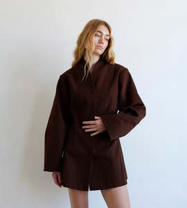 Commonplace | Bowery Dress | Choc