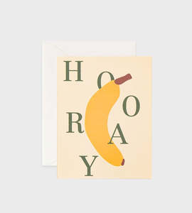 Cards: Father Rabbit Stationery | Hooray Banana Card