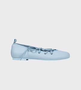 Shoes: Commonplace | Lacey Ballet Flat | Sky