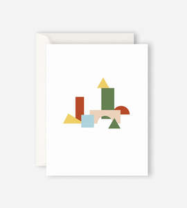 Under 25: Father Rabbit Stationery | City Blocks Card
