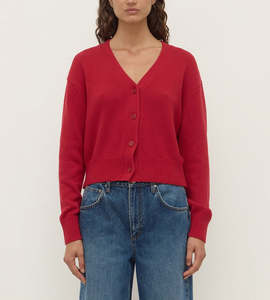 Assembly Label | Meri Knit Cardigan | Mulberry