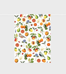 Father Rabbit | Tea Towel | Summer Fruits