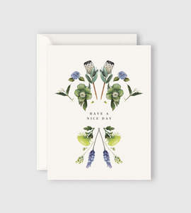 Father Rabbit Stationery | Have a Nice Day Card