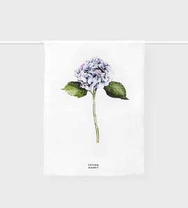 Grab And Go Gifts: Father Rabbit | Tea Towel | Hydrangea