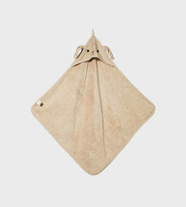 Baby Soap: Nature Baby | Bunny Hooded Towel | Nougat
