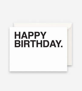 Lettuce | Card | Bold Happy Birthday
