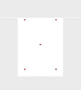 Lettuce | Tea Towel | Red Hearts Embroidered
