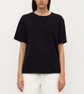 Tees: Assembly Label | Thea Short Sleeve Tee | Black