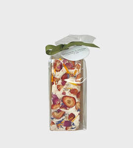 Herb & Spice | Strawberry, Elderflower & Belgian White Chocolate Nougat | 150g