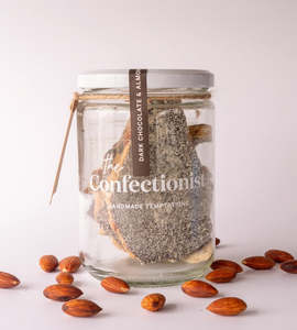 The Confectionist | Dark Chocolate Almond Toffee Jar 200g