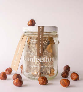 The Confectionist | Milk Chocolate & Hazelnut Toffee Jar 85g