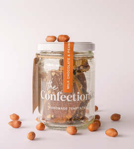 The Confectionist | Milk Chocolate & Peanut Toffee Jar 85g