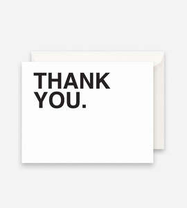 Father Rabbit Stationery | Bold Thank You Card