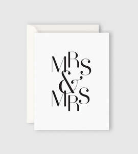 Cards: Father Rabbit Stationery | Mrs & Mrs Card