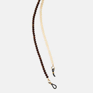 Sophie Jewellery: Sophie | Everyday Eyewear Chain | Coffee Beads