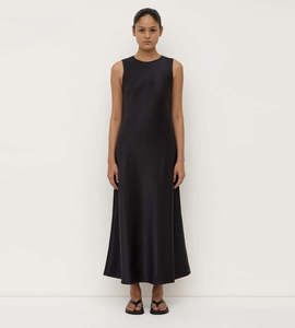 Assembly Label | Ilsa Midi Dress | Black