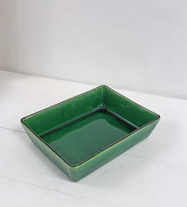Epicure Trading: Rectangular Baker | Medium | Green