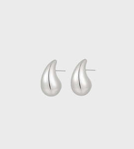 Luv AJ Gia Hoops | Silver