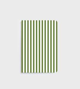 Lettuce | Notebook | Olive Stripe