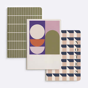 Lettuce | Notebook Set Triple | Two