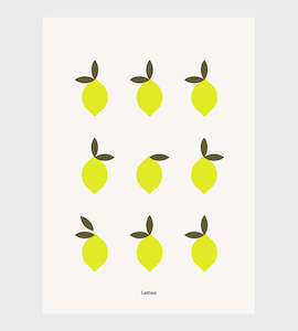 Lettuce | Tea Towel | Lemons