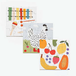 Father Rabbit | Hanging Puzzle Set | Two