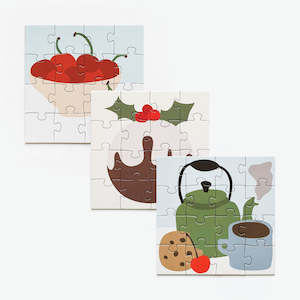 Father Rabbit | Hanging Puzzle Set | One