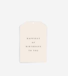 Father Rabbit Stationery | Gift Tag | Happiest of Birthdays To You