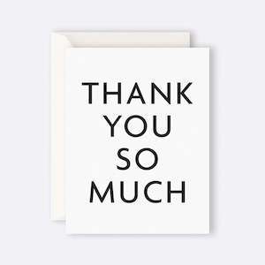 Father Rabbit Thank You Cards: Father Rabbit Stationery | Card | Thank You So Much