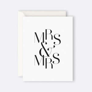 Father Rabbit Stationery | Card | Mrs & Mrs