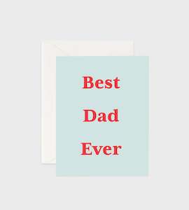 Father Rabbit Stationery | Card | Best Dad Ever Card