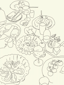 Valentines Day Cards: Father Rabbit Stationery | Card | Lunch