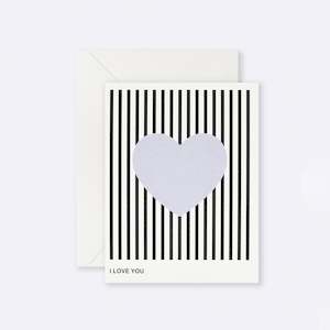 Lettuce Wedding Love Cards: Lettuce | Card | I Love You Lavender Heart