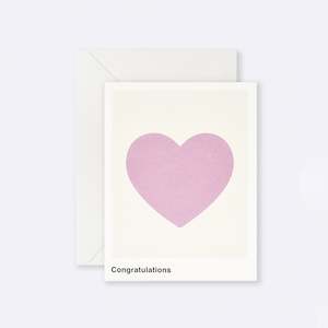 Lettuce Wedding Love Cards: Lettuce | Card | Congratulations Heart