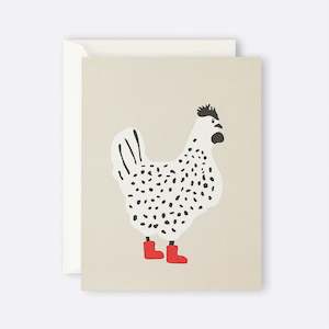 Father Rabbit Cards: Father Rabbit Stationery | Card | Rooster Red Boots