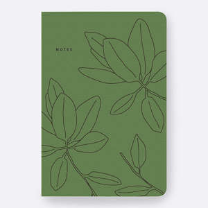 Father Rabbit Stationery | Notebook | Green Leaves