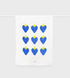 Lettuce Tea Towels: Lettuce | Tea Towel | Strawberries
