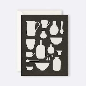 Father Rabbit Everyday Cards: Father Rabbit Stationery | Card | Baking Utensils