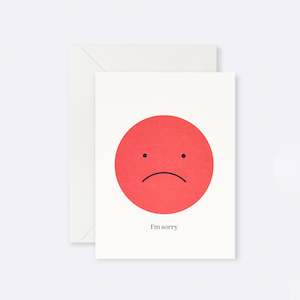 Lettuce | Card | I'm Sorry Sad Face