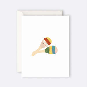 Father Rabbit Baby Kids Cards: Father Rabbit Stationery | Card | Maracas